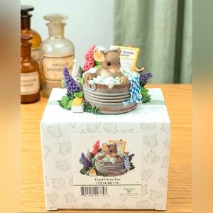 Fitz and Floyd Charming Tails 89/134 "Good clean fun" NIB